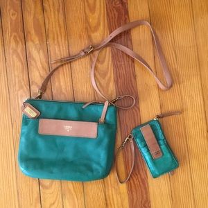 Fossil Crossbody and wallet